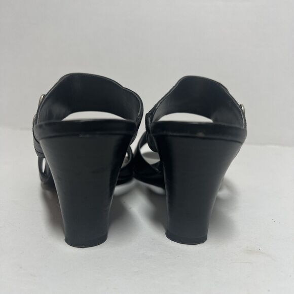 PRETTY 7M SHOE EAST5TH BRAND JCPENNY BLACK HEELS - Picture 5 of 11